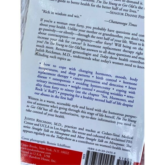 I’m Too Young To Get Old By Judith Reichman, M.D. As Seen On The Today Show - Picture 9 of 12